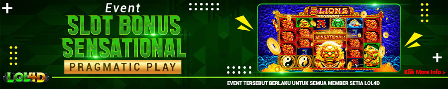 EVENT SLOT BONUS SENSATIONAL